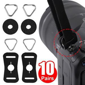 카메라 스트랩 아이렛매트 카펫 러그 삼각형 스플릿 링 어댑터 훅 및 가죽 보호 커버 소니호환 후지호환필