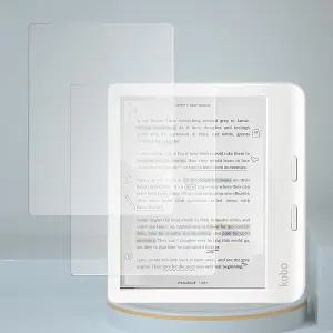 7인치 코보 천칭 색상/천칭 2 전자책 리더기 2팩 지문 방지 나노 매트 피부 PET 소프트 필름(매트)을 위해