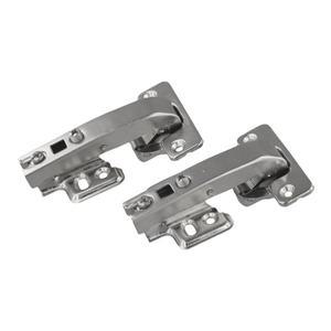 2Pcs 버퍼 힌지 90 ° 홈 개선 하드웨어 액세서리를 위한 유압 접이식 캐비닛 도어 헤비 듀티