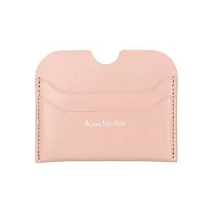 아크네스튜디오 CG0274 POWDER PINK 공용 카드홀더