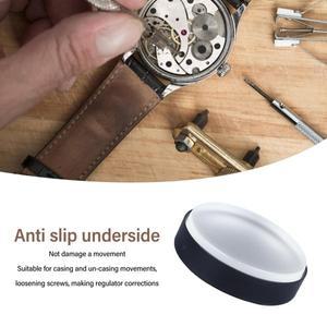 시계 운동 홀더 쿠션 케이스 케이싱 투명  고무 수리 도구 패드
