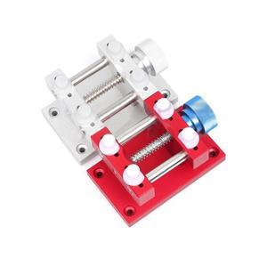 시계 수리 기본 홀더가있는 스테인레스 스틸 대형 케이스 바이스 금속 확대 오픈 테이블 홀더 수리 도구