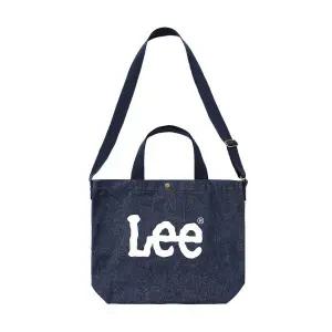 리 LEE 빅 트위치 로고 투웨이 에코백 인디고 다크 LE2501BG03ID 427356