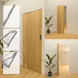 90도 홈 개선 Wooder 도어 경첩 침묵하는 소리 이중 접이식 스테인레스 스틸 슬라이딩