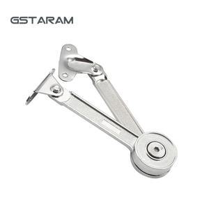 캐비닛 도어 지지 힌지 유압식 무작위 정지 조정 가능한 강도 상승 및 하강 에일러론은 가구 하드웨어를 지