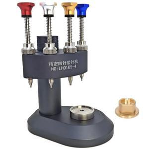 고정밀 4핀 시계 바늘 프레서 스틸 설치 세팅 피팅 수리 도구 및 제작자용 키트