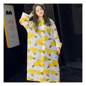 바니 여자 레인코트 여름 우비 비옷1236302