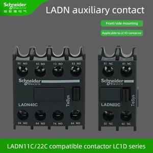 Schneider Electric LADN 보조 접점 LADN11C22C 전면 설치 세트 LAD8N11 LC1D 접촉기에 적합