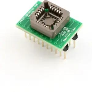 프로토 어드밴티지 PA0105SOKET PLCC-20 소켓과 DIP-20 어댑터(50밀리미터/1.27밀리미터 피치)