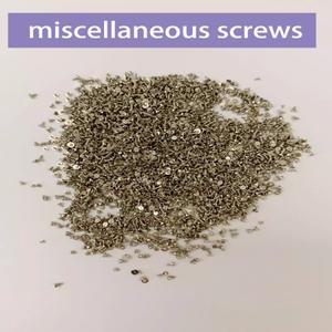 시계 무브먼트 액세서리  다양한 크기의 기타 나사  수리 가방에 약 100 개