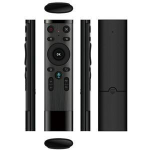 Q5 음성 제어 자이로 에어 마우스(마이크 포함) 스마트 TV 안드로이드 박스용 3축 자이로스코프 원격