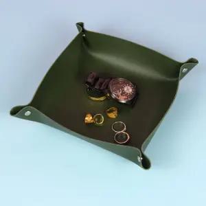 주얼리소품 보관함 가죽 트레이 인테리어 악세서리 반지 시계 수납함