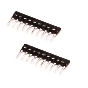 risingsaplings 10 Types 100pcs Array Network Resistor Kit SIP-9 4.7K 2.2K 1.5K 2K 5.1K 2.7K 3K 10K