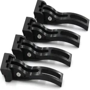 하드/소프트 트리플 폴드 토나우 커버 리어 클램프를 위한 범용 교체 4개 후면