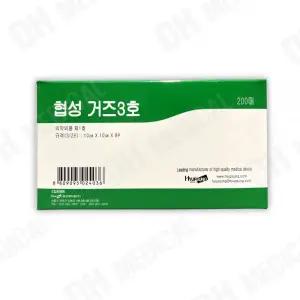 협성메디칼 접은거즈 4x4x8p 10cmX10cmX8p 200매
