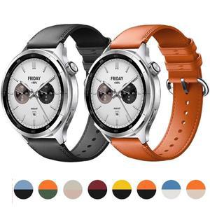 샤오미호환 워치 S4 S3/S2/S1 액티브용 22MM 가죽 스트랩  컬러 2/1 스포츠 시리즈 밴드 액세서리용 소프트