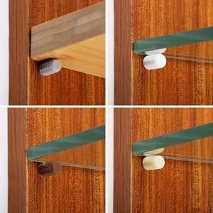 숨은선반브라켓 10개 가구 하드웨어 라미네이트 지지대 센터 샤프트 옷장 캐비닛 파티션 이동식 지지 액세서리