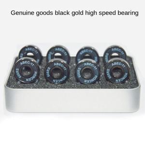 고속 ABEC-11 크롬 스틸 베어링 롤러 스케이트 랜드 롱보드 스쿠터 보드용 볼 7개 16 608RS