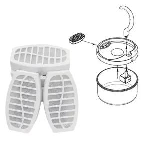 고양이 식수대 교체 활성탄 필터 반려견 분수 디펜서 액세서리 5 개 10