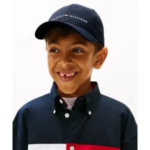 매장정품 TOMMY HILFIGER 타미힐피거 KIDS 에센셜 로고 볼캡 T42G0AHT100BT1DW6 1267946