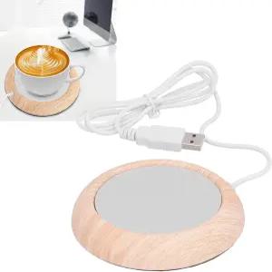 전기 커피 머그 워머 사무실 책상용 스마트 컵 티 코코아 차 우유용 음료 USB 충전식