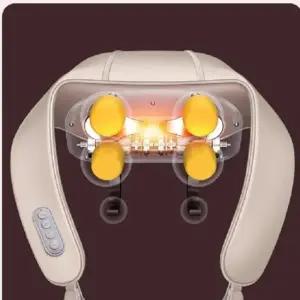 무선 목 어깨 승모근 마사지기 목마사지 지압 기계_24813016