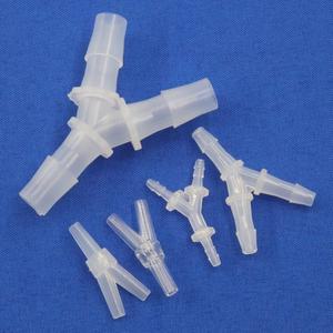 Y형 티 커넥터, PP 플라스틱 파이프 스플리터, 수족관 어항 공기 펌프 호스 분배기 2.4-6.4mm, 200 ~ 5 개