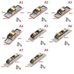 무거운 음소거 스테인리스 스틸 슬라이딩 휠 롤러 문짝 베어링