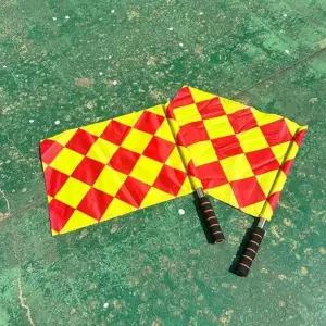 축구 심판 부심 깃발 2개 세트 학교 운동회 체육대회-WFHRFSY