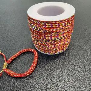 불교용품 칠석 꼬임 오색실 매듭 끈 팔찌 만들기 재료-WFH8PQ0