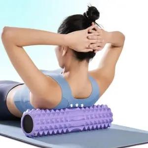 하드 돌기형 요가 종아리 마사지 폼롤러 다리근육