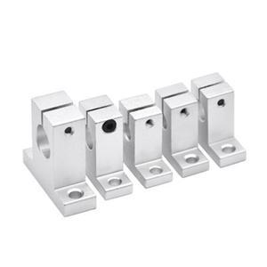 1pc 선형 광축 SK 수직 지원 알루미늄 합금 베어링 프레임 광택로드 홀더 8mm ~ 60mm