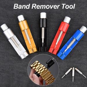 시계 팔찌 링크 핀 리무버 도구 조정 가능 분리형 스트랩 수리 금속 손목 밴드 길이 조절기 액세서리