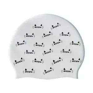 패션 실리콘 수영모