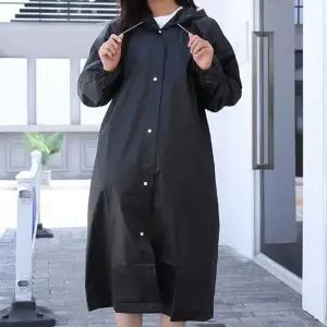 성인우비 EVA 다회성 레인코트 캠핑용 휴대용 비옷 [WCBB6AA]