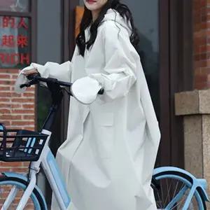 여성 우비 장마철 비옷 캠핑용 휴대용 성인 레인코트 [WFA4863]