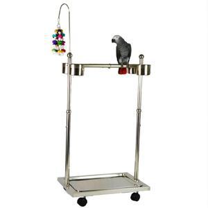 스테인레스 앵무새 놀이터 바퀴 사다리 XX 횃대 횟대 받침대 훈련대 이동
