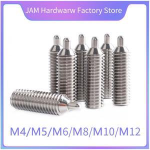 스테인레스 스틸 용수스틸 뚜러뻥 원통형 핀 탄성 플러그  외부 나사  내부 육각 텔레스코픽 볼