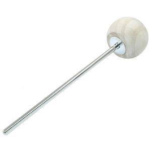 피투야르 베이스 드럼 페달 비터, 악기 액세서리용 원형 헤드 말렛 타악기 스틱(천연 목재)