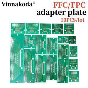 FFC/FPC 어댑터 플레이트 0.5 ~ 2.54mm 4P 6P 8P 10P 10PCs 96P