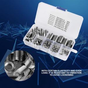 50Pcs 스테인레스 스틸 내부 스레드 셀프 태핑 삽입 세트 강화 수리 도구