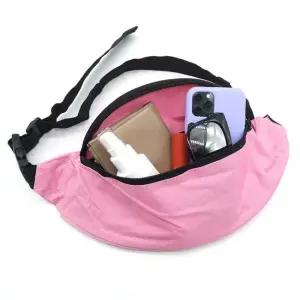 F1 스포츠 동전가방 힙쌕 핑크 허리쌕 동전가방 간이가방 스포츠힙쌕 등산힙쌕