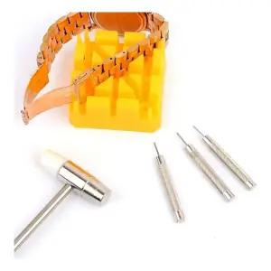 망치형 메탈 시계줄 사이즈 조절기 수리 공구 세트 메탈 사이즈 조절기 조절 잡화