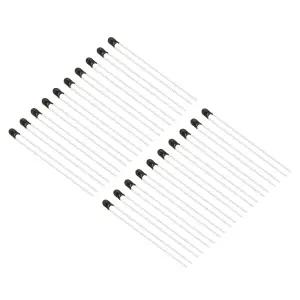 온도 블랙 측정을 위한 PATIKIL NTC 서미스터 저항기 20Pcs 10K 옴 MF52-103 1 정확도 고감도 전류 제한기
