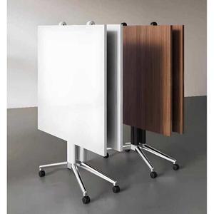 대형 접이식 테이블 사각 식탁 책상 이동식 반원 회의실