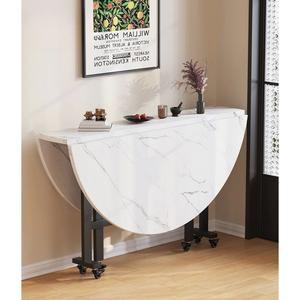 접이식 원형 테이블 폴딩 식탁 확장형 탁자 원형테이블 카페