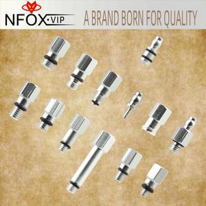 어댑터 나사 오일 교환 도구 피팅 M5/M6/M7 멀티 사이즈 블리드 키트 손실 방지 알루미늄 합금 유압 브레이