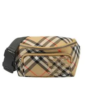 [명품] 시그니처 체크 클래식 남성 벨트백 8106714