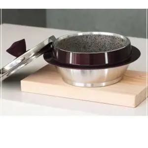 각종요리 국내산 키친아트 인덕션겸용 자연석 곱돌솥4호 영양밥