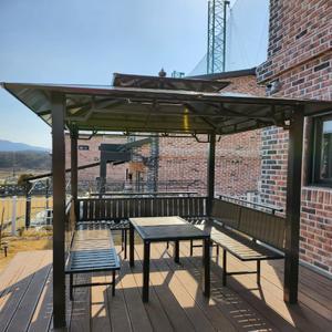 야외 정자 파고라 원두막 테라스 정원 팔각정 조립식